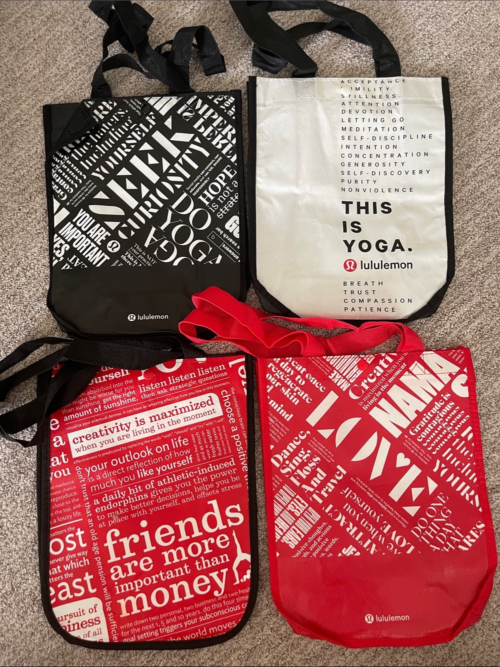 Lululemon - Set of 4